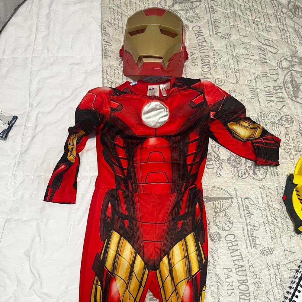 Iron Man costume with MASK